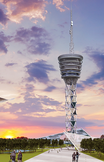 İLETİŞİM KULESİ AZERBAYCAN